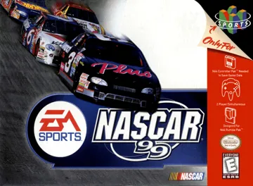 NASCAR 99 (USA) box cover front